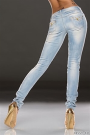 Perle glimmer jeans